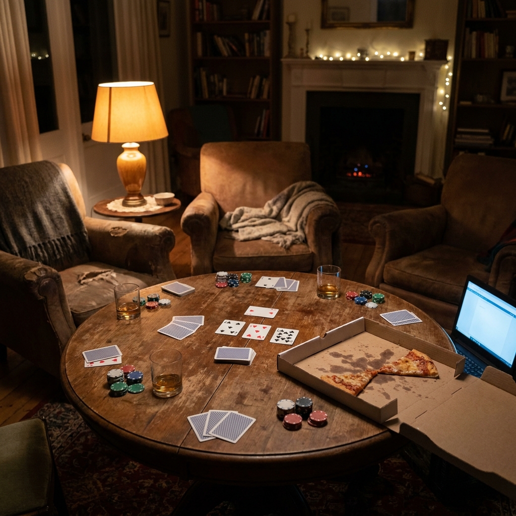 poker entre potes